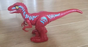 ROBO ALIVE Rampaging VELOCRAPTOR Walking Raptor Dinosaur Toy RED - Picture 1 of 4
