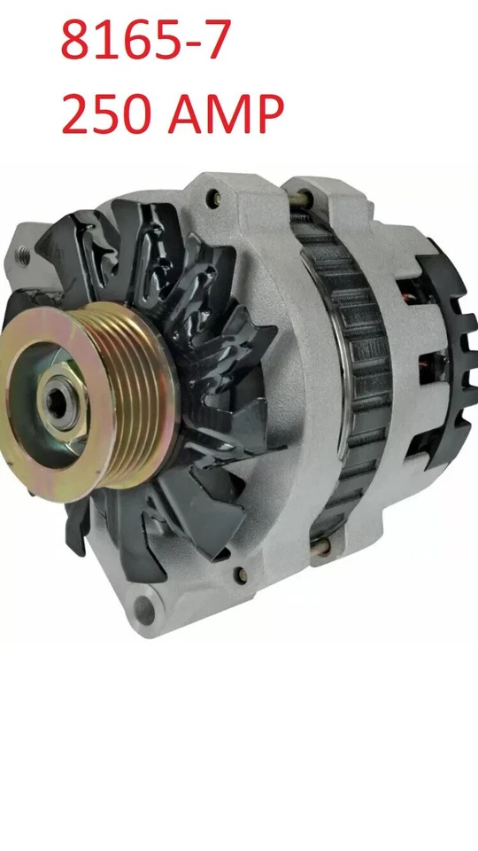 250 High Amp Alternator Cutlass Ciera L4 2.2L 2190cc 134cid 1994-1996 8165-7 Foto 1 de 2