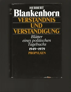Verständnis Und Verständigung: Blätter eines...(Only Signed Copy-McCloy's book) - Imagen 1 de 7
