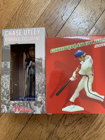 Philadelphia Phillies Chase Utley 2008 World Champions Bobblehead + Figurine Cover