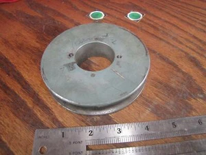 4-1/2" dia Steel Pulley 1-1/2" dia center hole and holes 2" oc 63 MASKA MBL 44 - Picture 1 of 1