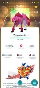 Pokémon Go | Shiny Zamazenta | Mini PTC With 20k Dust. - Picture 1 of 1