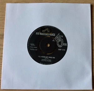 JOHNNY KIDD & THE PIRATES I'LL NEVER GET OVER YOU 7" HMV 1963 VG BEAT GT BRITAIN - Picture 1 of 3