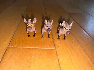 Disney Lion Guard King Hyena Cheezi Chungu & Janja Mini 1.5" Tall Figures - Picture 1 of 7