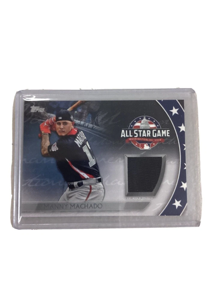 Manny Machado 2018 Topps All Star Game Patch Game Worn AST-MA - Image 1 of 3