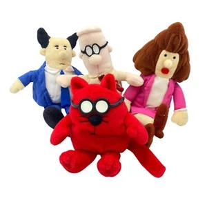 VTG Dilbert Gund plush stuffed toys Catbert Alice Boss Comic - Picture 1 of 11