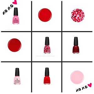 NEW! China glaze nail polish: Love & Kisses Collection