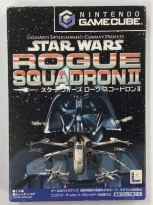 Nintendo GameCube Star Wars Rogue Squadron II 2 Japan w/ Box and Manual 1467 SP - Image 1 of 4