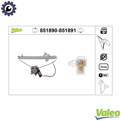 WINDOW REGULATOR 851890 FOR MITSUBISHI 4G18 1.6L 4G13 1.3L 4G63 2.0L 4cyl - Image 1 of 4