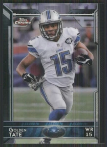 2015 Topps Chrome #72 Golden Tate Detroit Lions 2040 - Picture 1 of 2