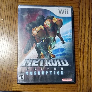 Metroid Prime 3 Corruption - Nintendo Wii No Manual - Picture 1 of 3