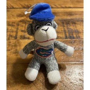 Forever Collectibles Florida Gators Sock Monkey/Christmas Ornament 5" Tall Exc. - Picture 1 of 7
