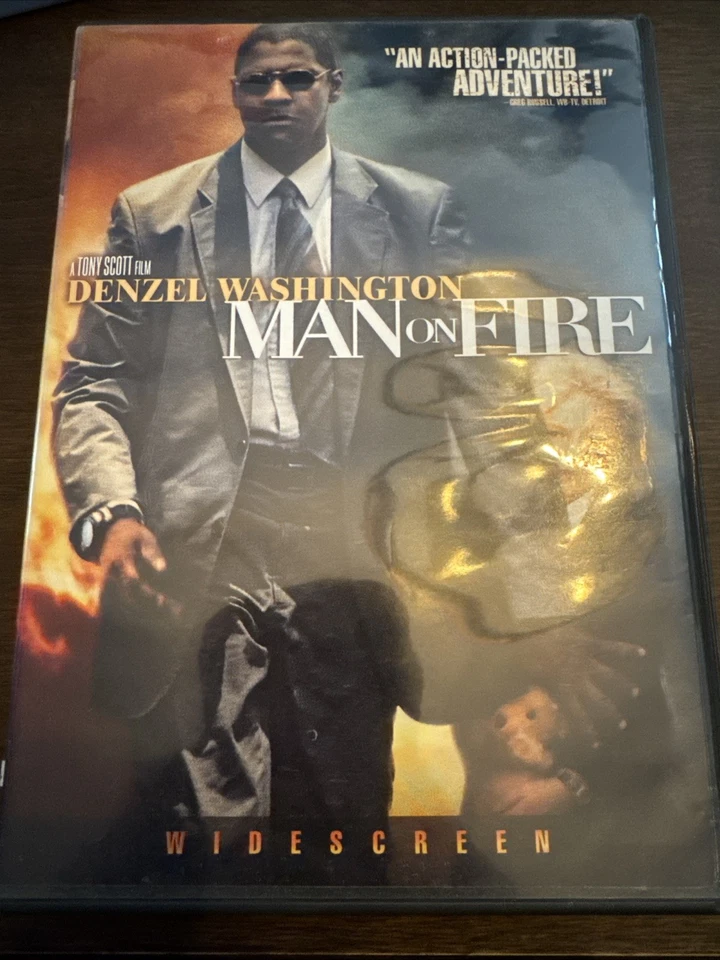 Man on Fire (DVD, Widescreen, 2004) - Image 1 of 4