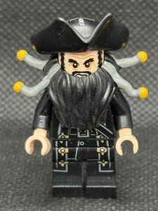 Lego Blackbeard Minifigure - Pirates Of The Caribbean POTC POC07 - Imagen 1 de 2