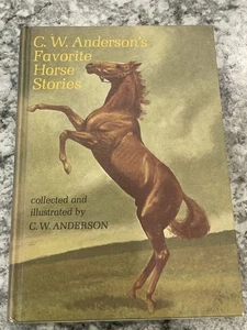 C. W. Anderson's Favorite Horse Stories 1969 Hardcover Book - Imagen 1 de 4