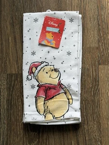 2 Stück Disney Winnie Puuh Ferkel Weihnachten Küche Geschirrtücher 18” x 28” NEU - Bild 1 von 2