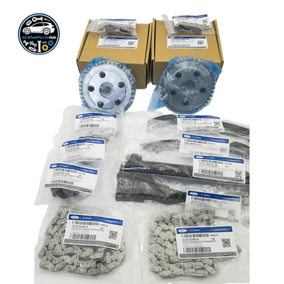 13 PIECES Ford TIMING CHAIN KIT For 2000-2010 FORD F-250-550 5.4L V8 24V OHV New — 第 1/4 张图片