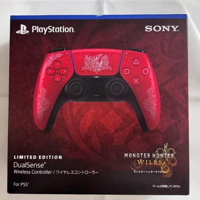 Sony PS5 DualSense Wireless Controller Monster Hunter Wilds Limited Edition New - Image 1 of 4