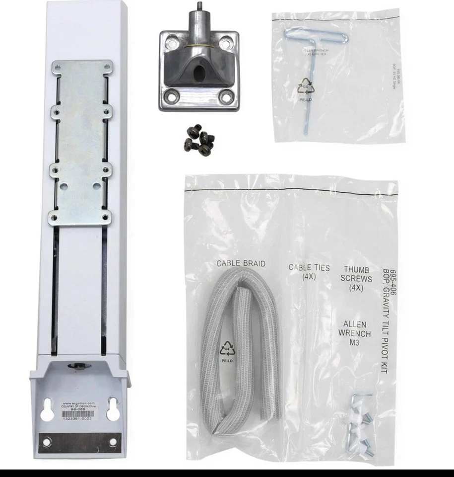 Ergotron StyleView SV HD Medical Monitor Lift Mech Mount Kit - Up to 27" - Image 1 of 4