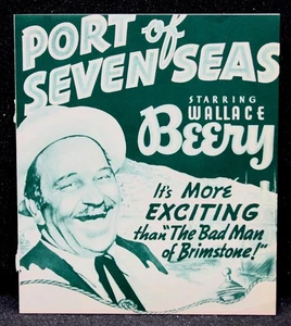 Original 1938 Port of Seven Seas Movie Herald - Picture 1 of 2