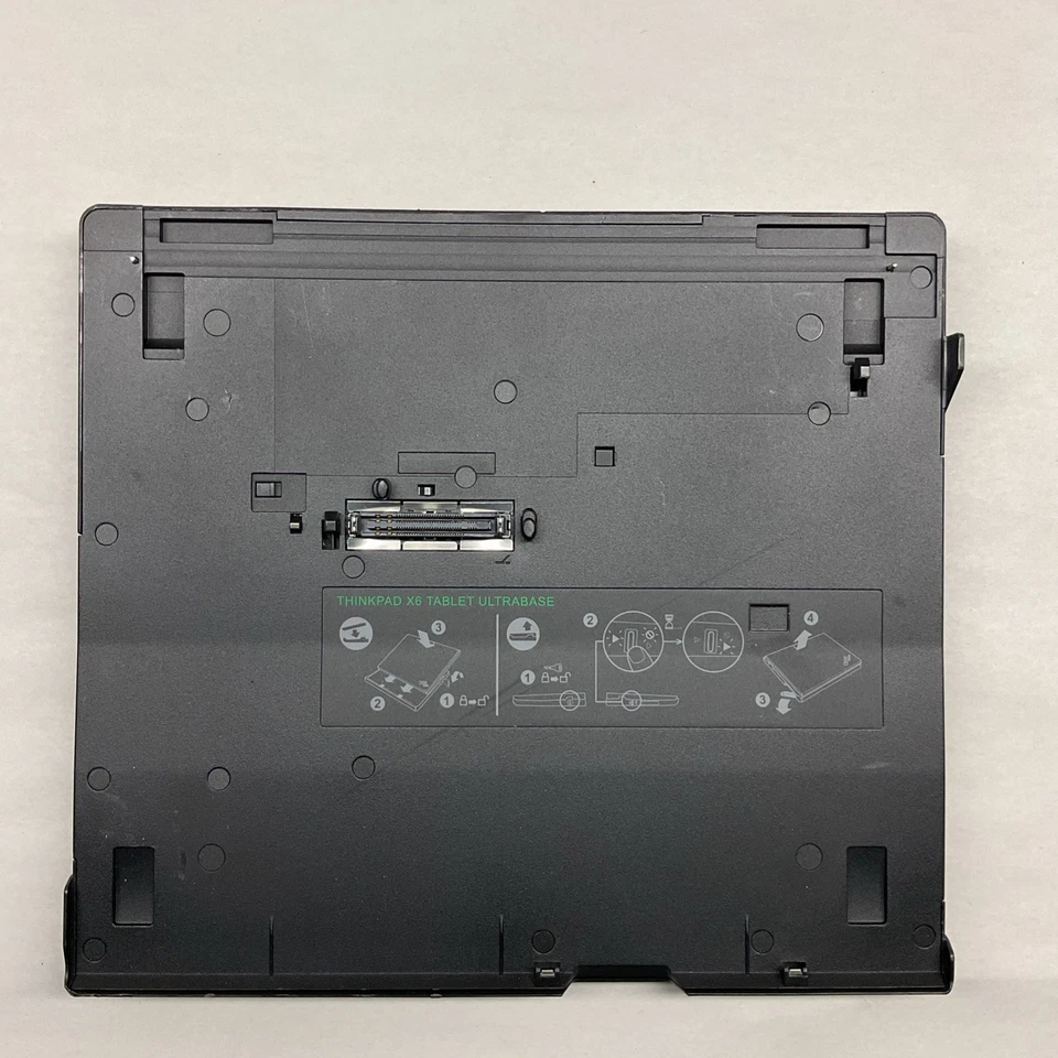 Lenovo ThinkPad X6 UltraBase Estación de Acoplamiento Thinkpad X60X61 SIN LLAVE + ADAPTADOR AC Foto 1 de 4