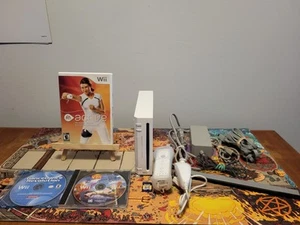 Nintendo Wii Console RVL-001 Bundle with Games Tested Working Read Description - Picture 1 of 12