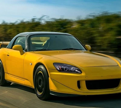 Fit For Honda S2000 AP1 2000-2003 Black Smoke LED Halo Projector Headlights Lamp - Изображение 1 из 4