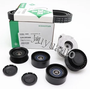 INA Diesel Engine Belt Tensioner Kit for Audi Touareg Cayenne 3.0TDI 059903133J - Picture 1 of 3