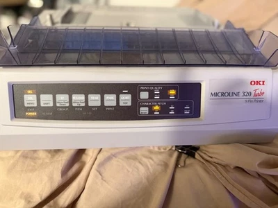 Oki MICROLINE 320 TURBO Standard Dot Matrix Printer - Image 1 of 4