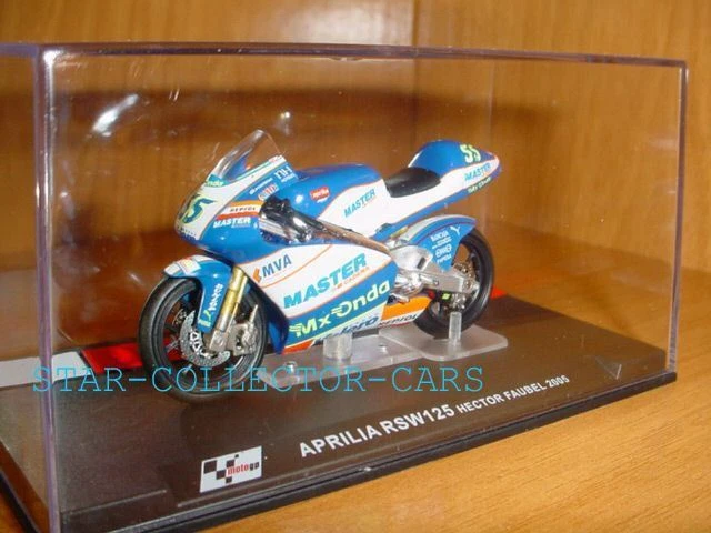 APRILIA RSW125 RSW-125 HECTOR FAUBEL 2005 GP 1/24 #55 - Image 1 of 1