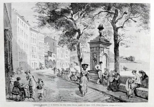 1881 Incisione INDUSTRIA PIZZI GENOVA - Imagen 1 de 1