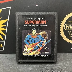 Superman Atari 2600 VCS Video Game 1978 FREE TRACKED POSTAGE - Picture 1 of 7