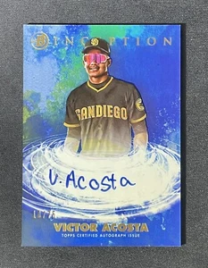 Victor Acosta Bowman Inception 2021 Primordial Auto numbered 75 - Picture 1 of 3