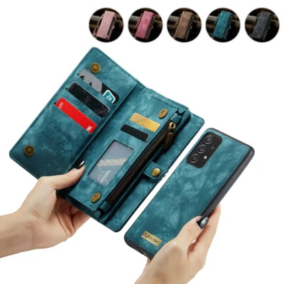 For Samsung Galaxy Note20 Ultra/10+ Removable Leather Wallet Case Pocket Cover - Image 1 of 4