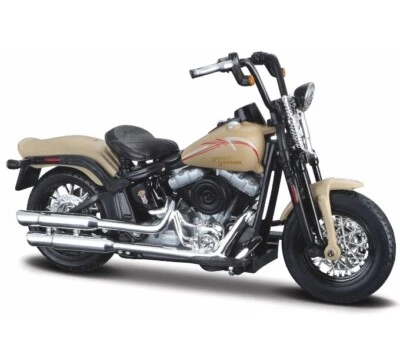 Harley-Davidson Maisto 1:18 2008 FLSTSB Cross Bones, modelo diecast serie 38 Foto 1 de 4