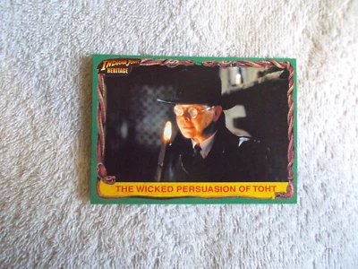 Topps Heritage 2008: Indiana Jones "WICKED PERSUASION OF TOHT" #8 Trading Card - Image 1 of 2