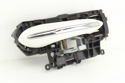 11-16 BMW 528i 535i 550i RH Right FRONT Exterior Door Handle White OEM - Image 1 of 4