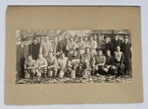 1911 Petrolia Ontario Football Championship Cabinet Card - Picture 1 of 2