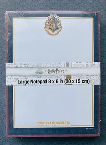 Bloc de notas Wizarding World HARRY POTTER PROPIEDAD DE HOGWARTS 8""x6"" 150 hojas grandes - Imagen 1 de 9