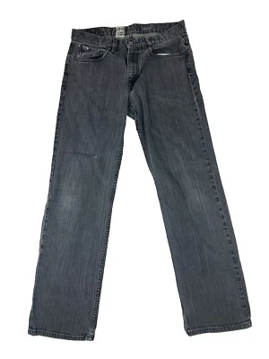 Volcom V Vorta Slim Fit Black- Grey Mens Jeans Mens Jeans- 32x32 - Image 1 of 4