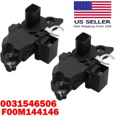 2x Regulador de Tensão 0031546506 Para Mercedes-Benz E320 E430 E500 E55 S500 SL55 - Imagem 1 de 4