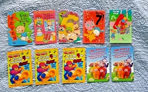 Lot-10 Kids Birthday Cards Vintage Rugrats Pokemon Teletubbies Bananas Monster - Picture 1 of 12