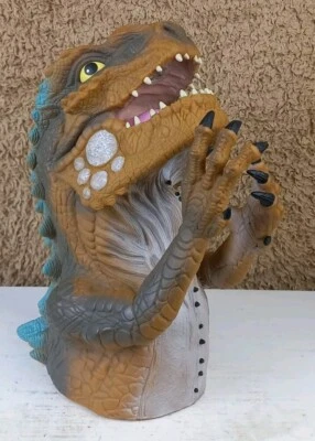 Godzilla Movie BABY GODZILLA Rubber 12" ReSaurus/ Toho Hand Puppet 1998 NO SOUND - Image 1 of 4