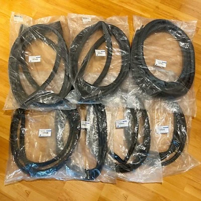 for Nissan Sunny B310 Datsun 210 sedan windshield door weatherstrip seal set 7 - Image 1 of 4