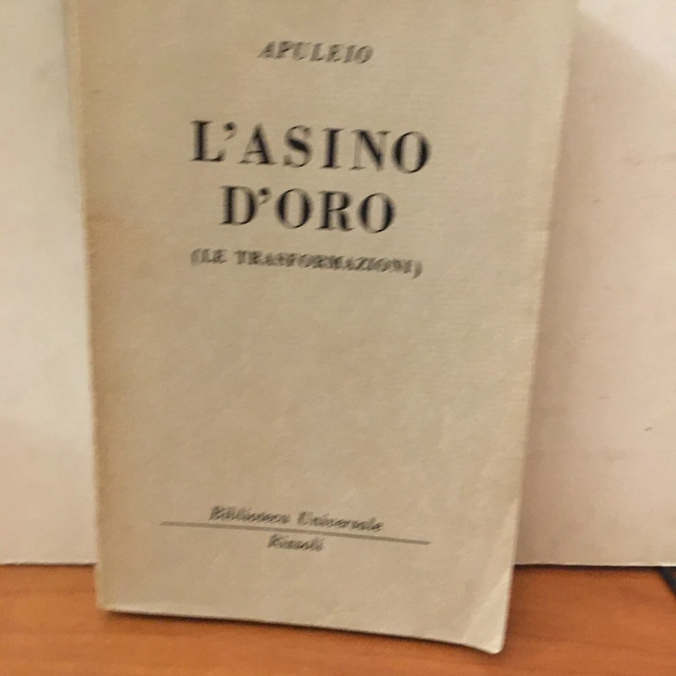 APULEIO - L'ASINO D'ORO - BUR N° 903-905 RIZZOLI 1955 - Immagine 1 di 1