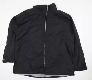 B&C Mens Black Jacket Size 3XL Zip - Picture 1 of 10