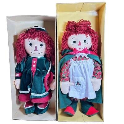 Dakin Applause Raggedy Ann Holiday Keepsake Open Certificado de Autenticidad 2º 3º de la serie Hasbro Foto 1 de 4