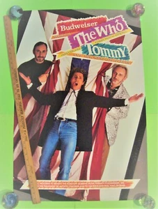 THE WHO - LIVE IN NY & LA - TOMMY ROCK OPERA - POSTER 24" X 36" Original 1989 - Picture 1 of 6