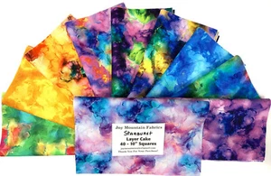 Brilliant Starburst Layer Cake 40 -10" Squares Quilting & Sewing Fabric  DP - Picture 1 of 1