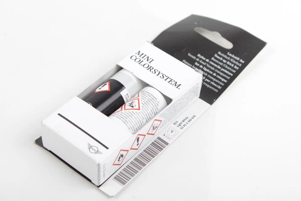 NEW OEM BMW MINI TOUCH UP PAINT BRUSH LIGHT WHITE B15 51912360645 - Image 1 of 1